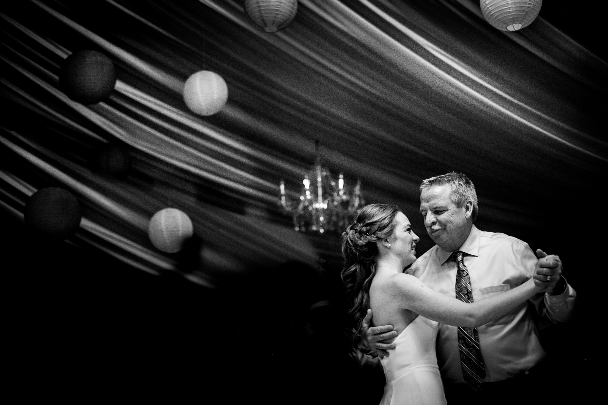 bride dances with her father