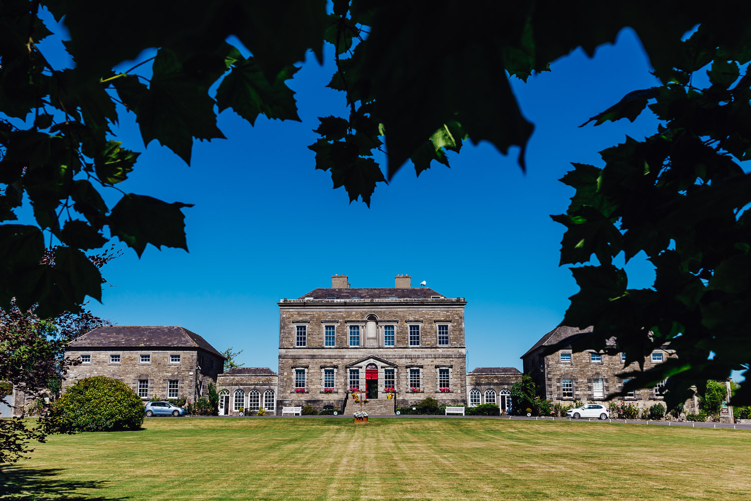An outdoor shot of Bellinter House Ballinter, Navan, Co. Meath