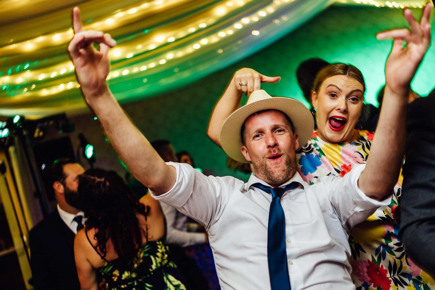 Guests dancing at a Bellinter House wedding